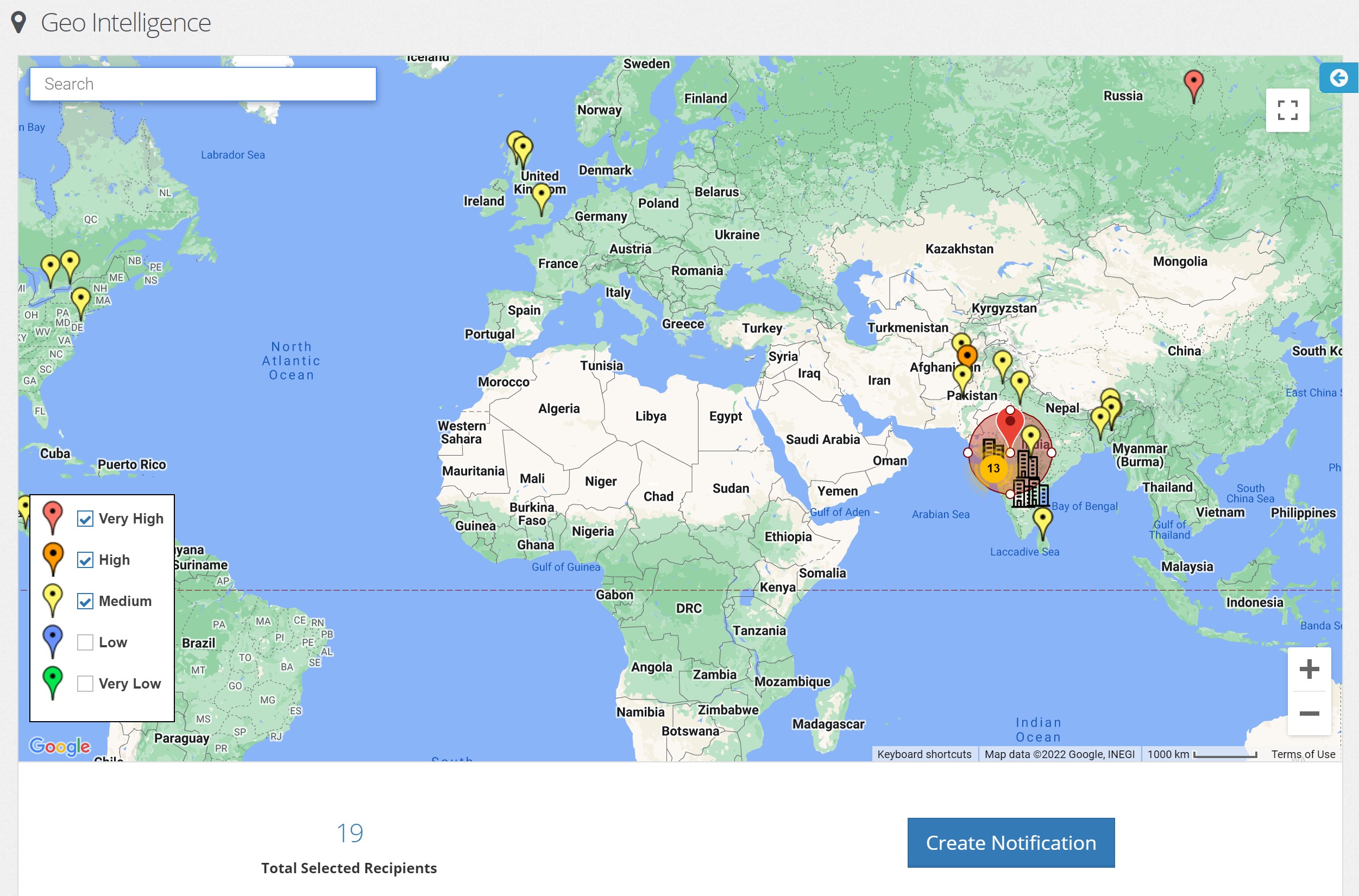 Geo Intelligence – EmReach